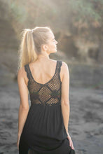 Load image into Gallery viewer, Ayu Crochet Dress Black | mon ange Louise
