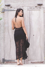Load image into Gallery viewer, Costa Rica Long Dress Black | mon ange Louise
