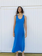 Load image into Gallery viewer, Basic Marcel Dress Blue | mon ange Louise
