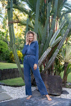 Load image into Gallery viewer, Cosy Jumpsuit Blue | mon ange Louise

