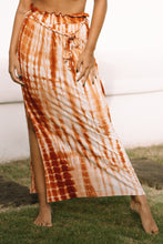 Load image into Gallery viewer, Tulum Long Skirt Brown | mon ange Louise
