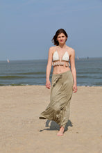 Load image into Gallery viewer, Chill Long Skirt Khaki | Mon ange Louise
