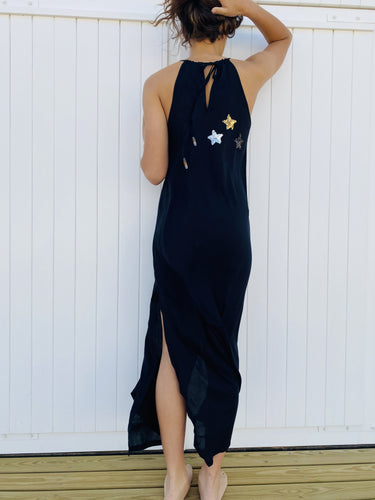 Star Sun Dress Black | mon ange Louise