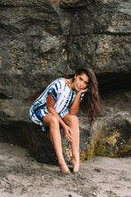 Load image into Gallery viewer, Tenerife T-Shirt Dress White | mon ange Louise
