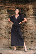 Load image into Gallery viewer, EVERGREEN KAFTAN DRESS
