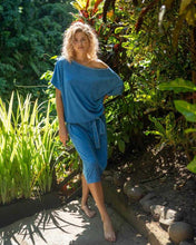 Load image into Gallery viewer, Cosy Oversized Dress Blue | mon ange Louise
