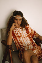 Load image into Gallery viewer, Tenerife T-Shirt Dress Brown | mon ange Louise
