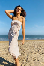 Load image into Gallery viewer, STONE WASH BUSTIER DRESS | mon ange Louise
