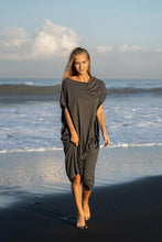 Load image into Gallery viewer, Evergreen Oversized Dress Dark Grey | mon ange Louise

