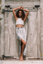 Load image into Gallery viewer, Tulum Long Skirt Grey | mon ange Louise
