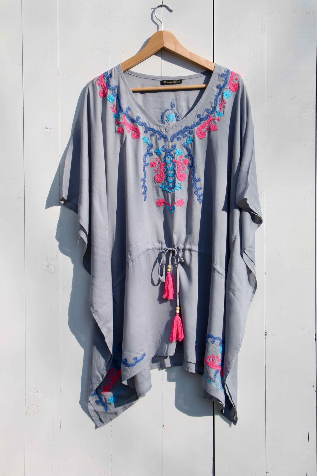 EMBROIDERY SHORT KAFTAN - Mon ange Louise