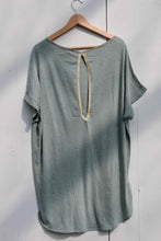 Load image into Gallery viewer, Evergreen T-Shirt Dress Ice | mon ange Louise
