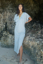 Load image into Gallery viewer, Evergreen Kaftan Dress Misty Grey | mon ange Louise
