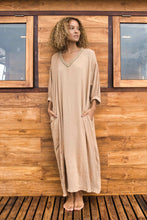 Load image into Gallery viewer, Crinkle Dress Moka | mon ange Louise
