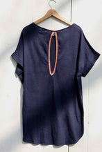 Load image into Gallery viewer, Evergreen T-Shirt Dress Navy | mon ange Louise
