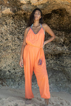 Load image into Gallery viewer, Evergreen Long Dress Orange | mon ange Louise
