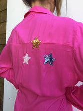 Load image into Gallery viewer, Star Long Chemisier Pink | mon ange Louise
