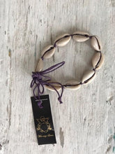 Load image into Gallery viewer, Foot/Bracelet Shells Purple | mon ange Louise
