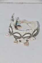 Load image into Gallery viewer, Foot/Arm Bracelet Crochet Silver | mon ange Louise
