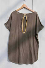 Load image into Gallery viewer, Evergreen T-Shirt Dress Taupe | mon ange Louise
