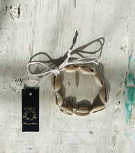 Load image into Gallery viewer, Foot/Bracelet Shells White | mon ange Louise
